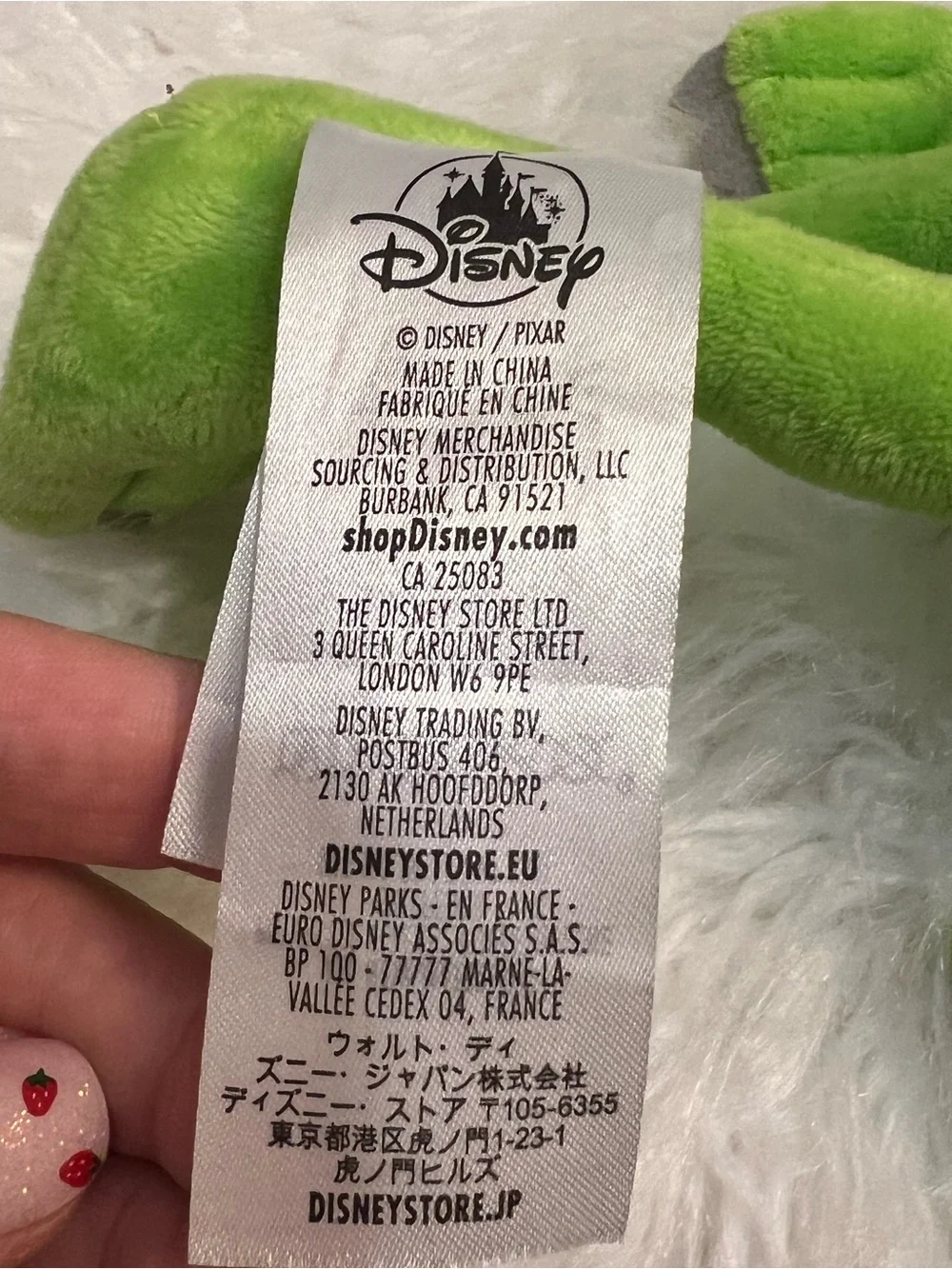 Monsters University Mike Wazowski Disney Pixar Plush - Green stuffed animal